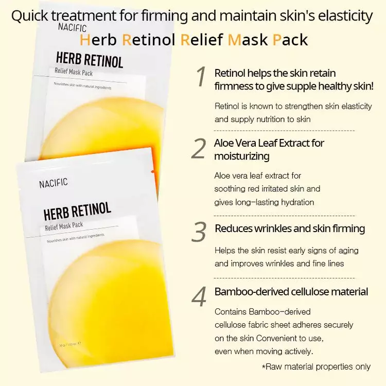 Nacific Herb Retinol Relief Mask Pack