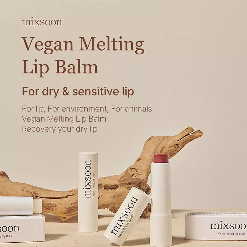 Mixsoon Vegan Melting Lip Balm 02 DRY ROSE