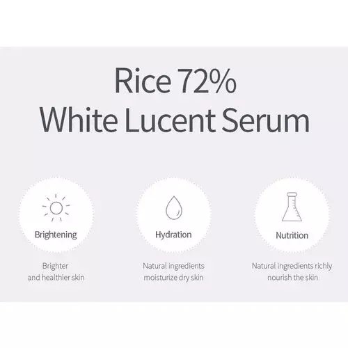 9wishes Rice 72% White Lucent Serum