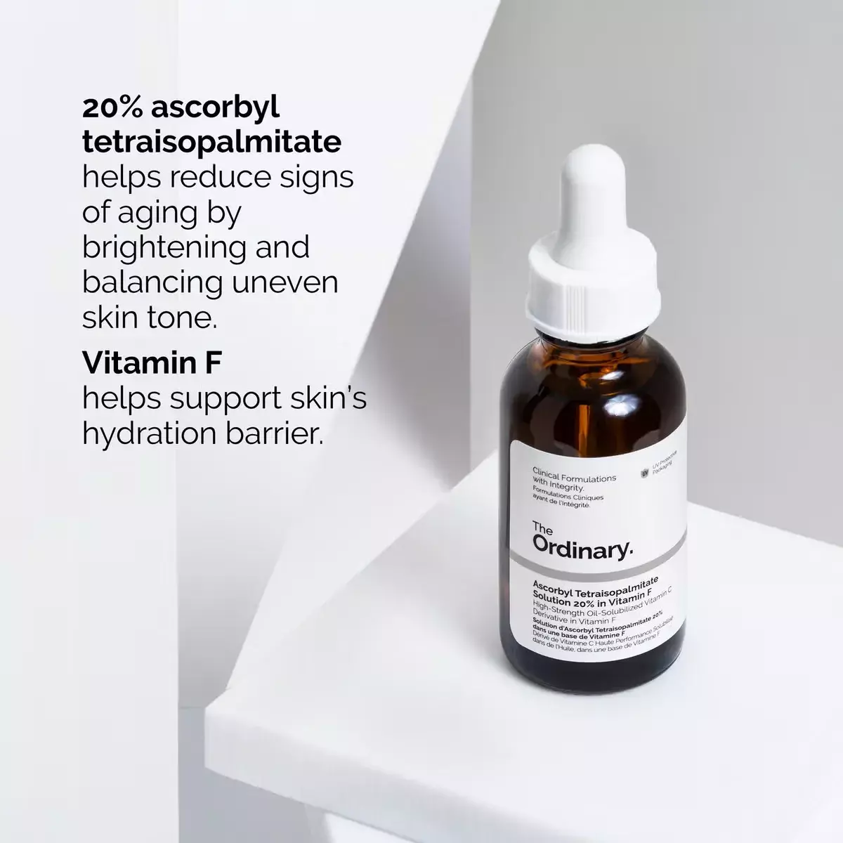 The Ordinary Ascorbyl Tetraisopalmitate Solution 20% in Vitamin F (30ml)