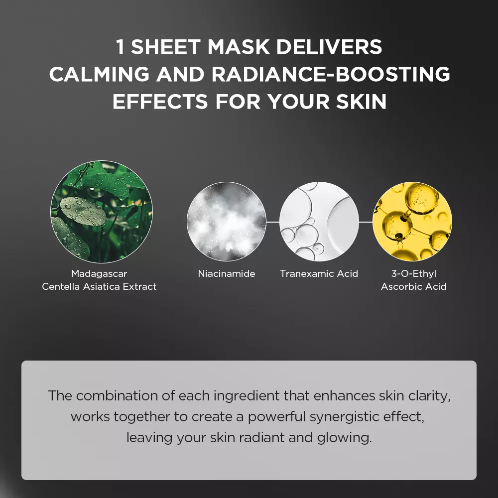 SKIN1004 Madagascar Centella Tone Brightening Glow Mask (25ml)