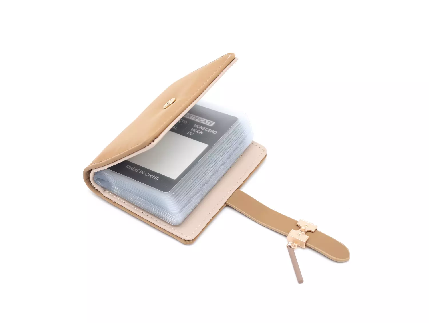 Prettyzys PT25-213 RFID Blocking Card Wallet - BROWN