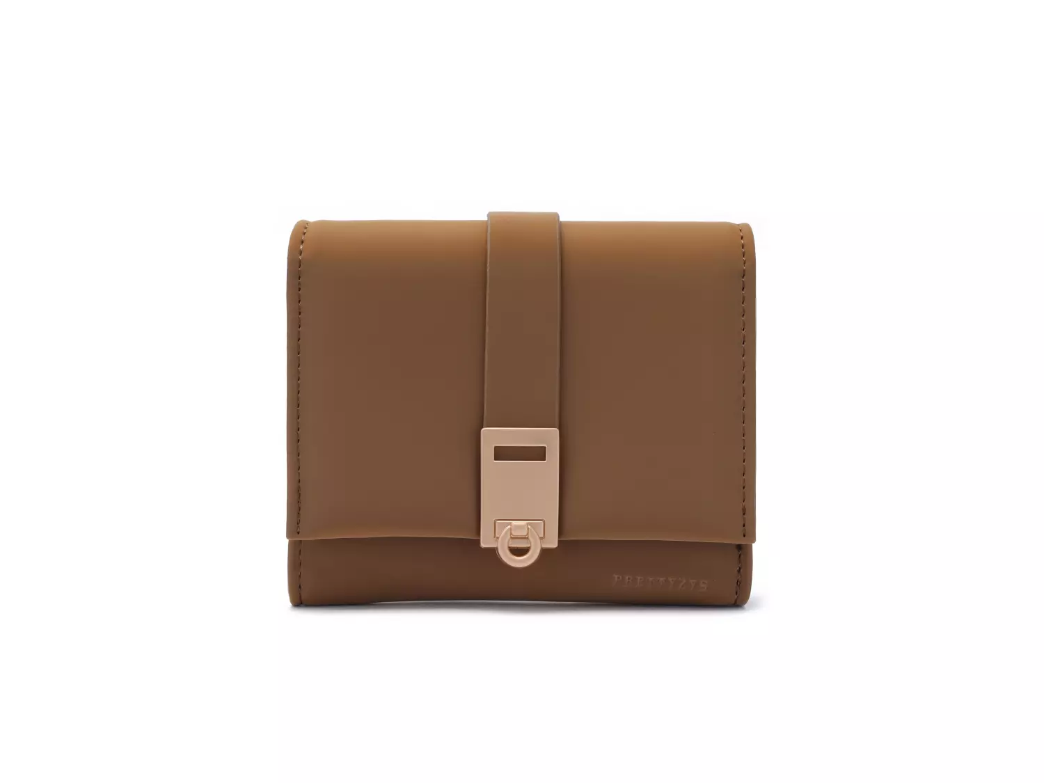 Prettyzys RFID Blocking Multicard Wallet - BROWN