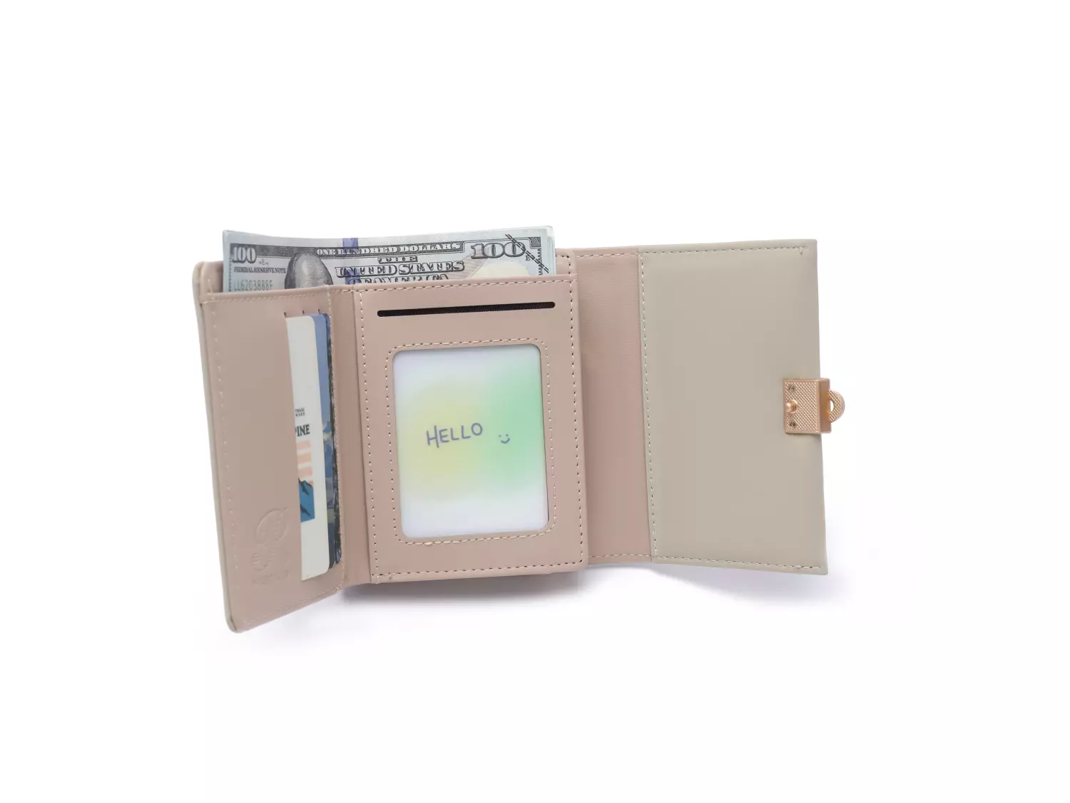 Prettyzys RFID Blocking Multicard Wallet - GREEN