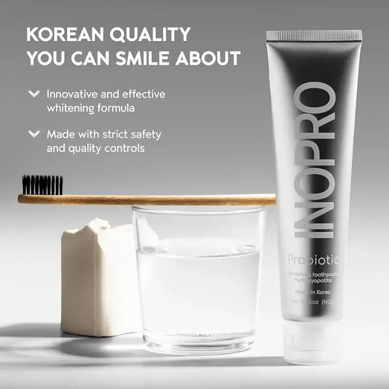 InoPro Natural Whitening Hydroxyapatite Toothpaste (142gm)