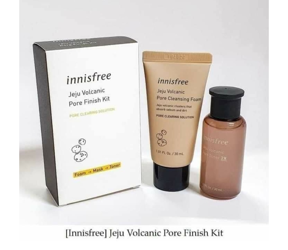 Innisfree Jeju Volcanic Pore Finish Kit
