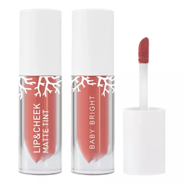 Baby Bright Lip & Cheek Matte Tint #05 Just Peach (2.4gm)