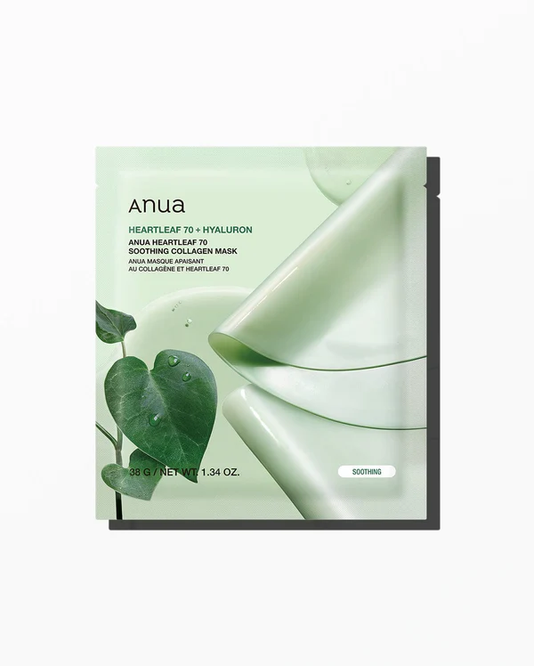 Anua Heartleaf 70 Soothing Collagen Mask 38g