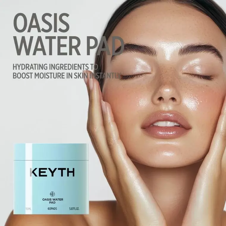 Keyth Trued Oasis Water Pad 60 Pads (150ml)