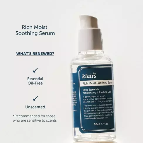 Dear Klairs Rich Moist Soothing Serum