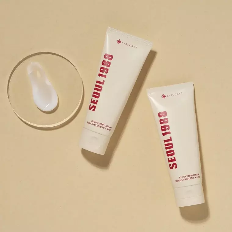 KSecret Seoul 1988 Cream : Snail Mucin 93%+Rice (100ml)
