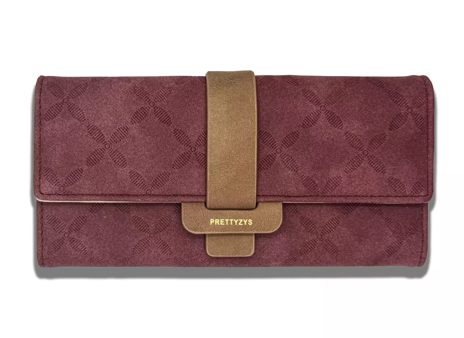 Prettyzys Minimalist Classic Noble Trifold Wallet