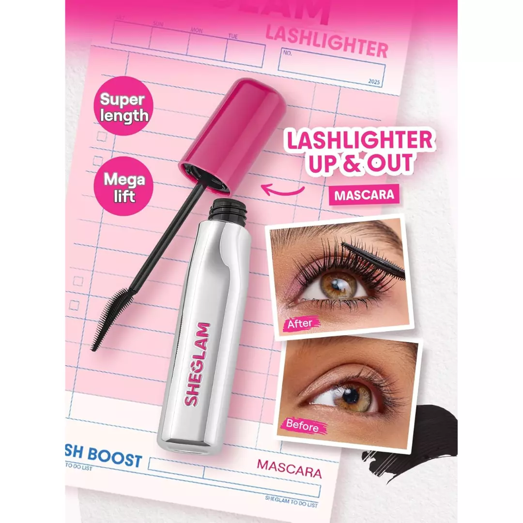 Sheglam Lashlighter Up & Out Mascara (8ml)