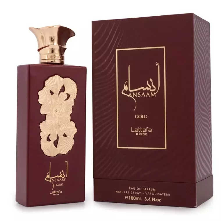 Lattafa Ansaam Gold EDP Spray Fragrances For Unisex (100ml)