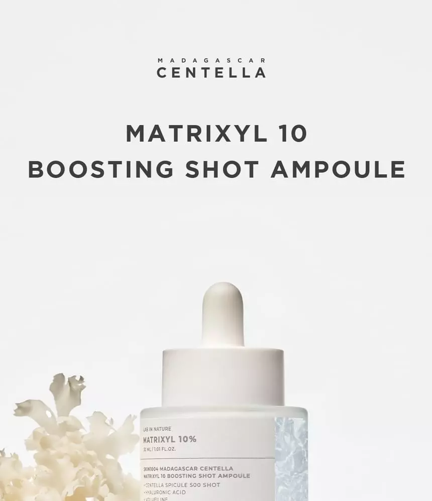 Skin1004 Madagascar Centella Matrixyl 10 Boosting Shot Ampoule 30ml