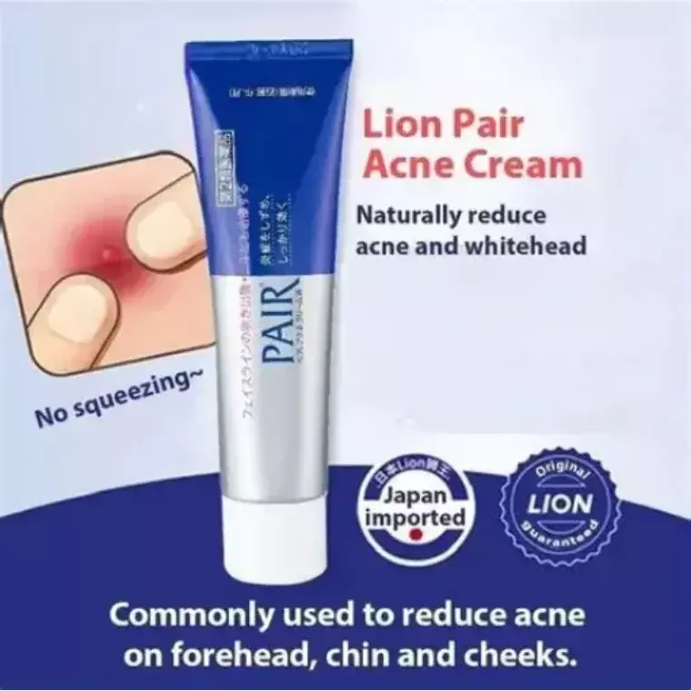 Lion Pair Medicated Acne Care Cream (14gm)
