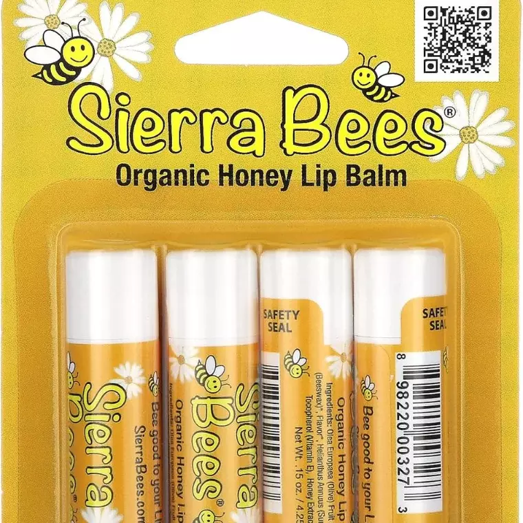 Sierra Bees Honey Lip Balm 4pc (4.25gm)