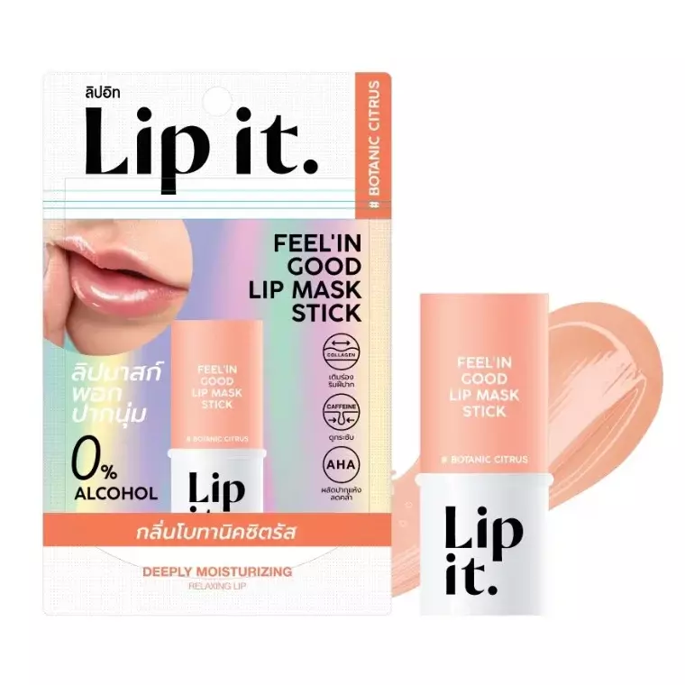 Lip It Feel'in Good Lip Mask Stic #02 Botanic Citrus (5.5gm)