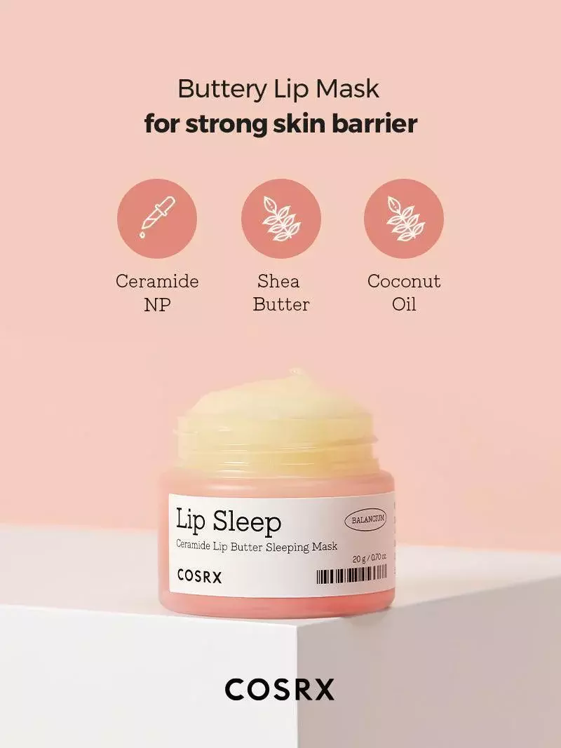 Cosrx Balancium Ceramide Lip Butter Sleeping Mask (20g)