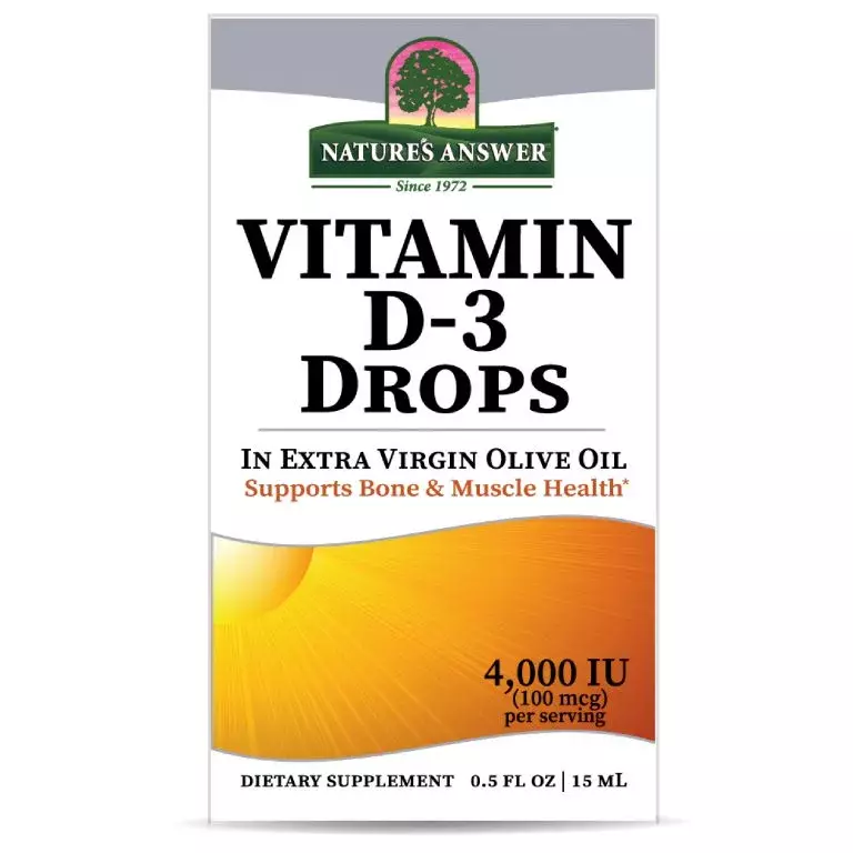 Nature's Answer Vitamin D-3 Drops