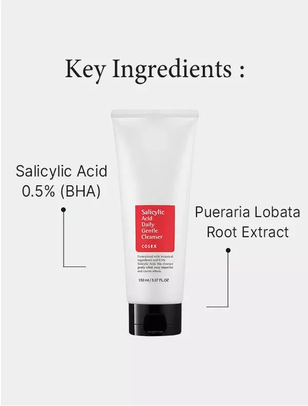 Cosrx Salicylic Acid Daily Gentle Cleanser (150ml)
