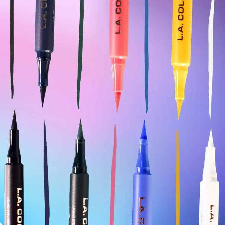 L.A. Colors Mark & Line Felt Tip Eyeliner #Black CLE823 (1ml)