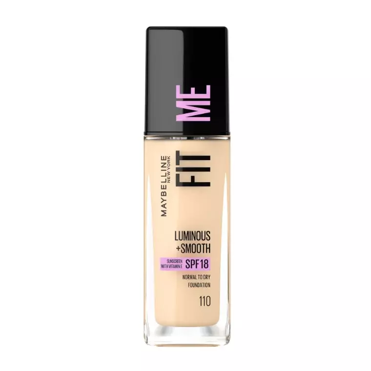 Maybelline Fit Me Luminous + Smooth Foundation SPF18 #110 Porcelain (30ml)