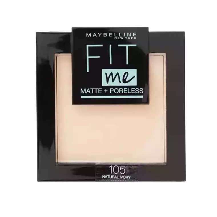 Maybelline Fit Me! Matte & Poreless Setting Powder #105 Natural Ivory (9gm)