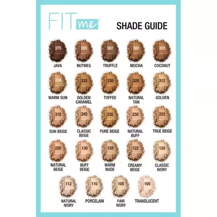 Maybelline Fit Me! Matte & Poreless Setting Powder #115 Ivory (9gm)