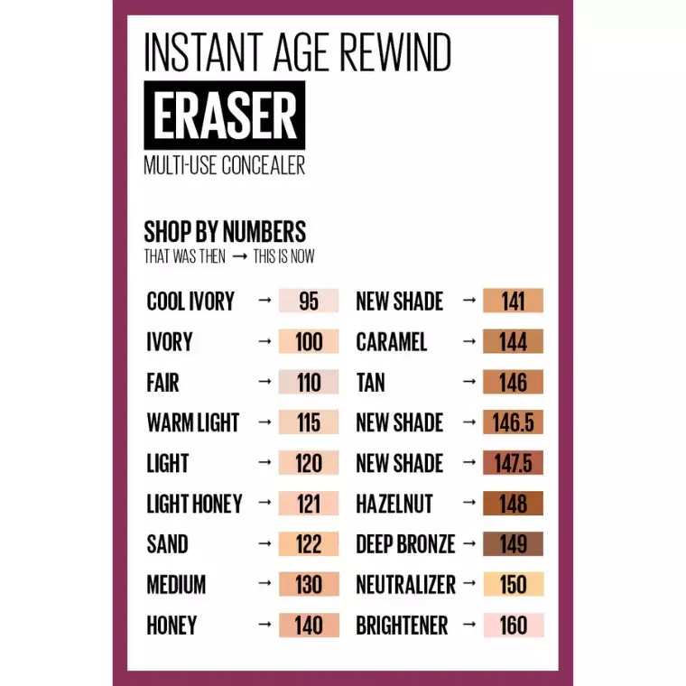 Maybelline Instant Age Rewind Eraser Color Correcting Concealer #03 Fair (6.8ml)