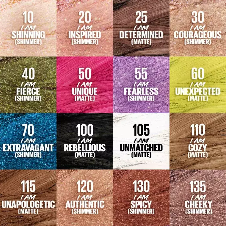 Maybelline New York Color Tattoo 24HR Eye Shimmer,Scintillant & Brillo finish (4gm)