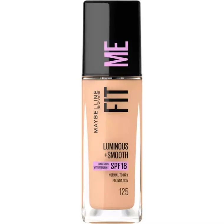 Maybelline Fit Me Luminous + Smooth Foundation SPF18 #125 Nude Beige (30ml)