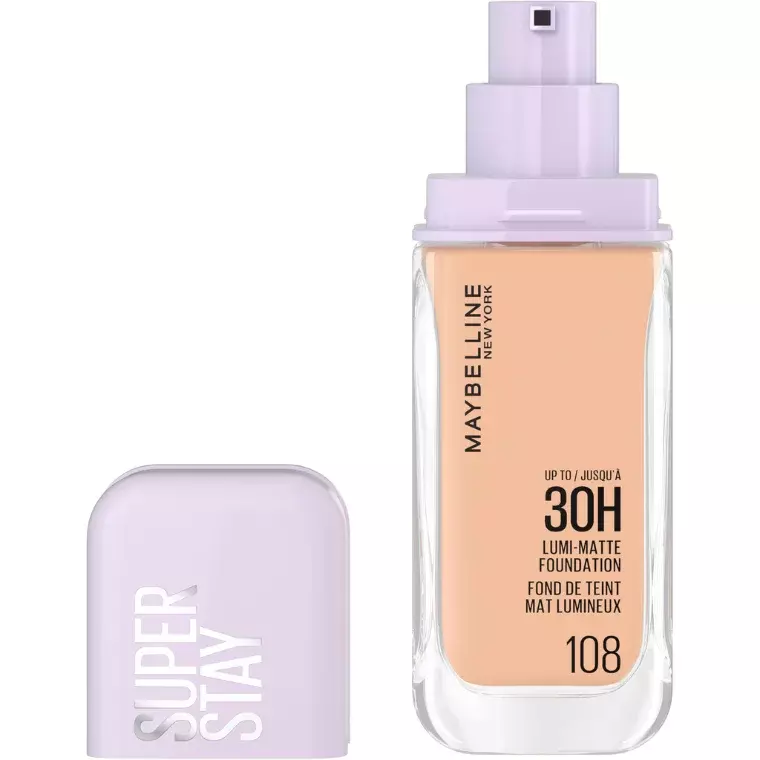 Maybelline New York Super Stay 30H Lumi-Matte Foundation #108 (35ml)