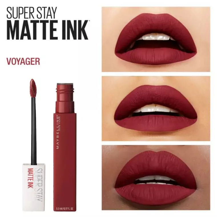 Maybelline New York Super Stay Matte Ink Liquid Lipstick #50 Voyager (5gm)