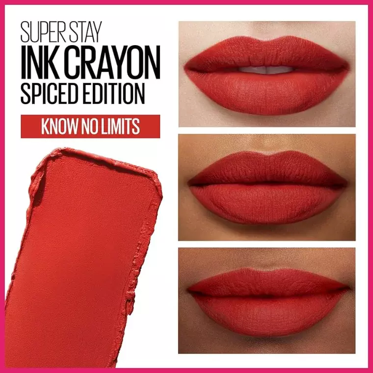 Maybelline Super Stay Ink Crayon Lipstick #115 Know No Limits (1.5gm)