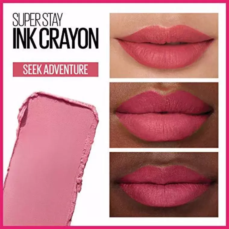 Maybelline SuperStay Ink Crayon Matte Longwear Lipstick #30 Seek Adventure