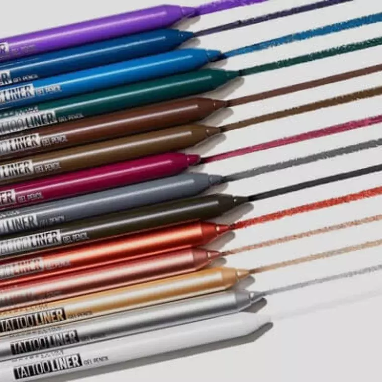 Maybelline Tattoo Studio Sharpenable Gel Pencil Waterproof Longwear Eyeliner #801 Purple Pop (1.2gm)