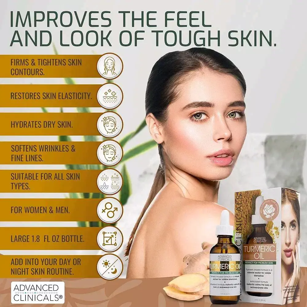 Advanced Clinicals Turmeric Oil
