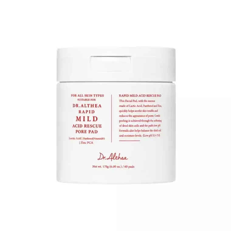 Dr. Althea Rapid Mild Acid Rescue Pore Pad 65 Pads (170gm)