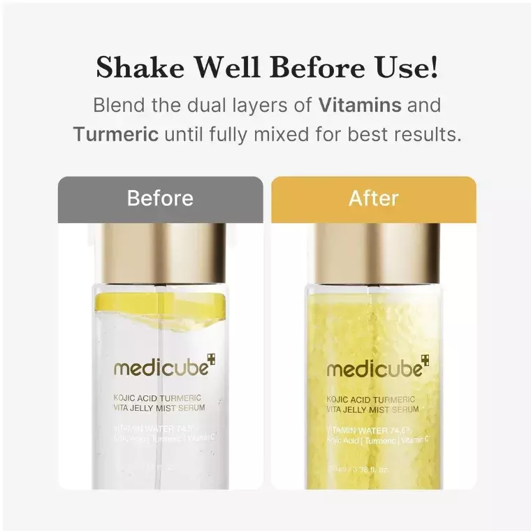 Medicube Kojic Acid Turmeric Vita Jelly Mist Serum (100ml)