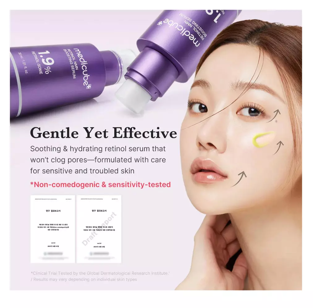 Medicube 1.9% Retinol NMN Boosting Serum (30ml)
