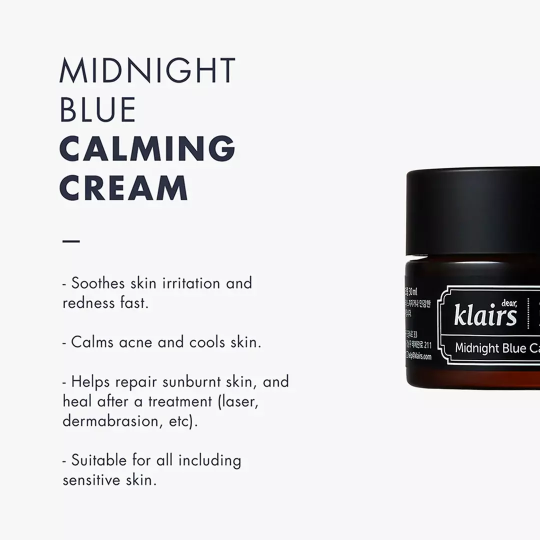 Dear Klairs Midnight Blue Calming Cream
