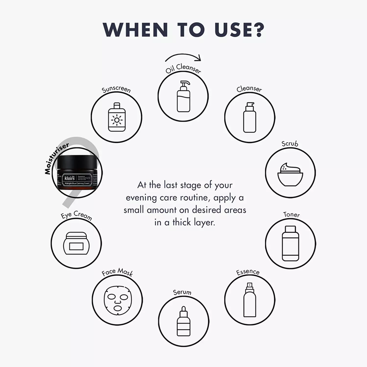 Dear Klairs Midnight Blue Calming Cream