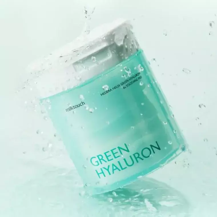 Milk Touch Hedera Helix Green Hyaluron 6s Soothing 60pad (270gm)