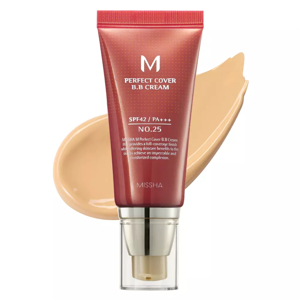 Missha M Perfect Cover BB Cream SPF42 PA+++ #25 Warm Beige 50ml