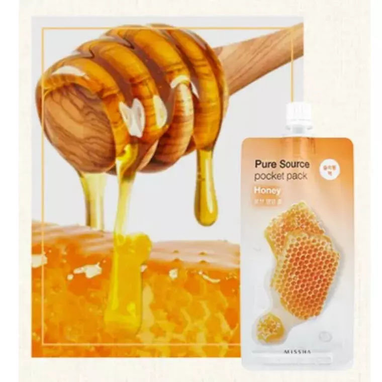 Missha Pure Source Pocket Pack Honey Sleeping Pack (10ml)
