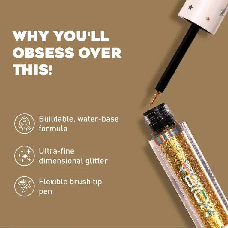 Moira Glitter Eye Liner #013 Surreal (2.5ml)