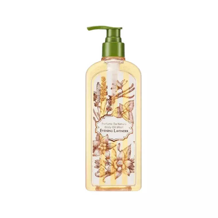Nature Republic Perfume De Nature Body Oil Wash Evening Lavender (345ml)