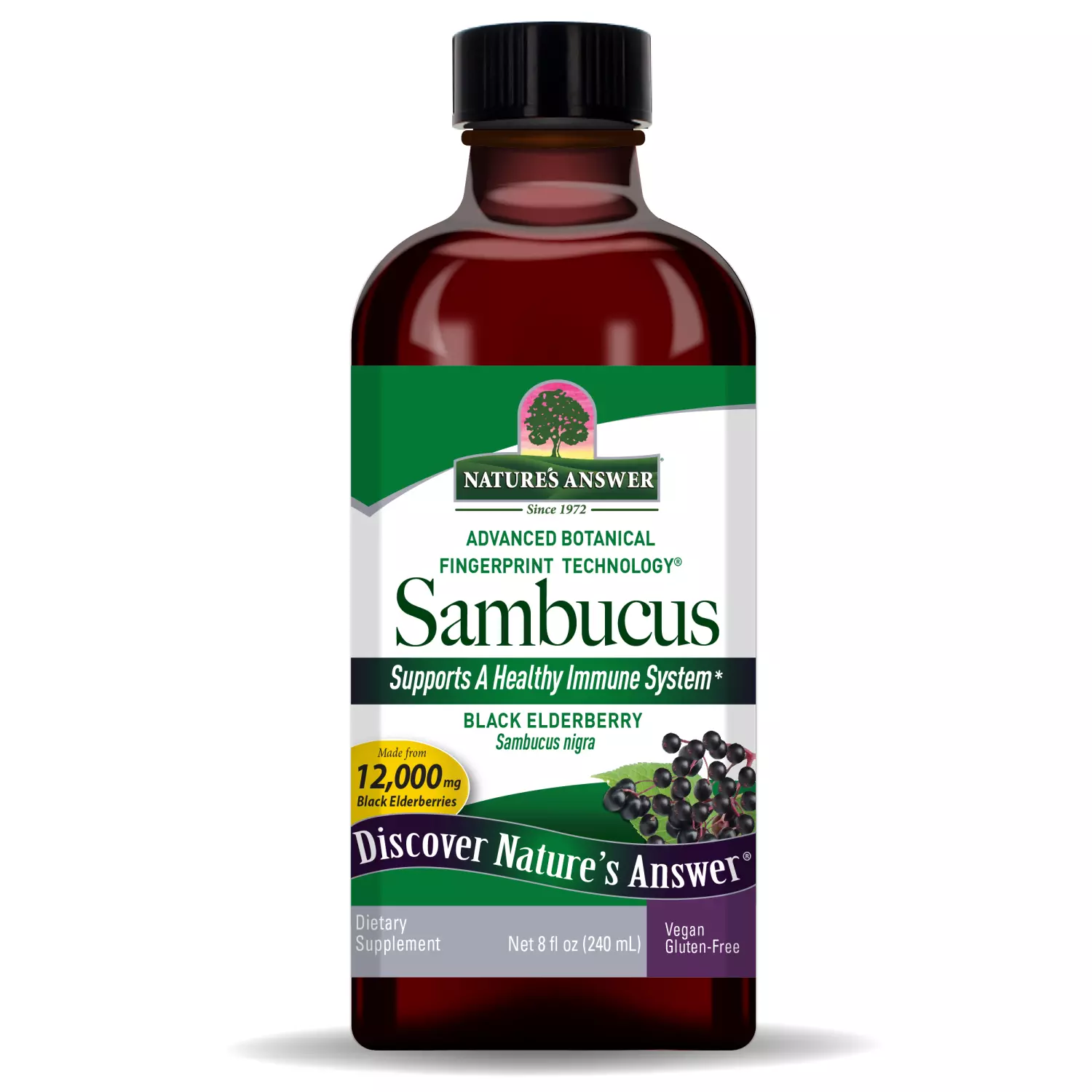 Nature's Answer Sambucus Black Elderberry 240ml