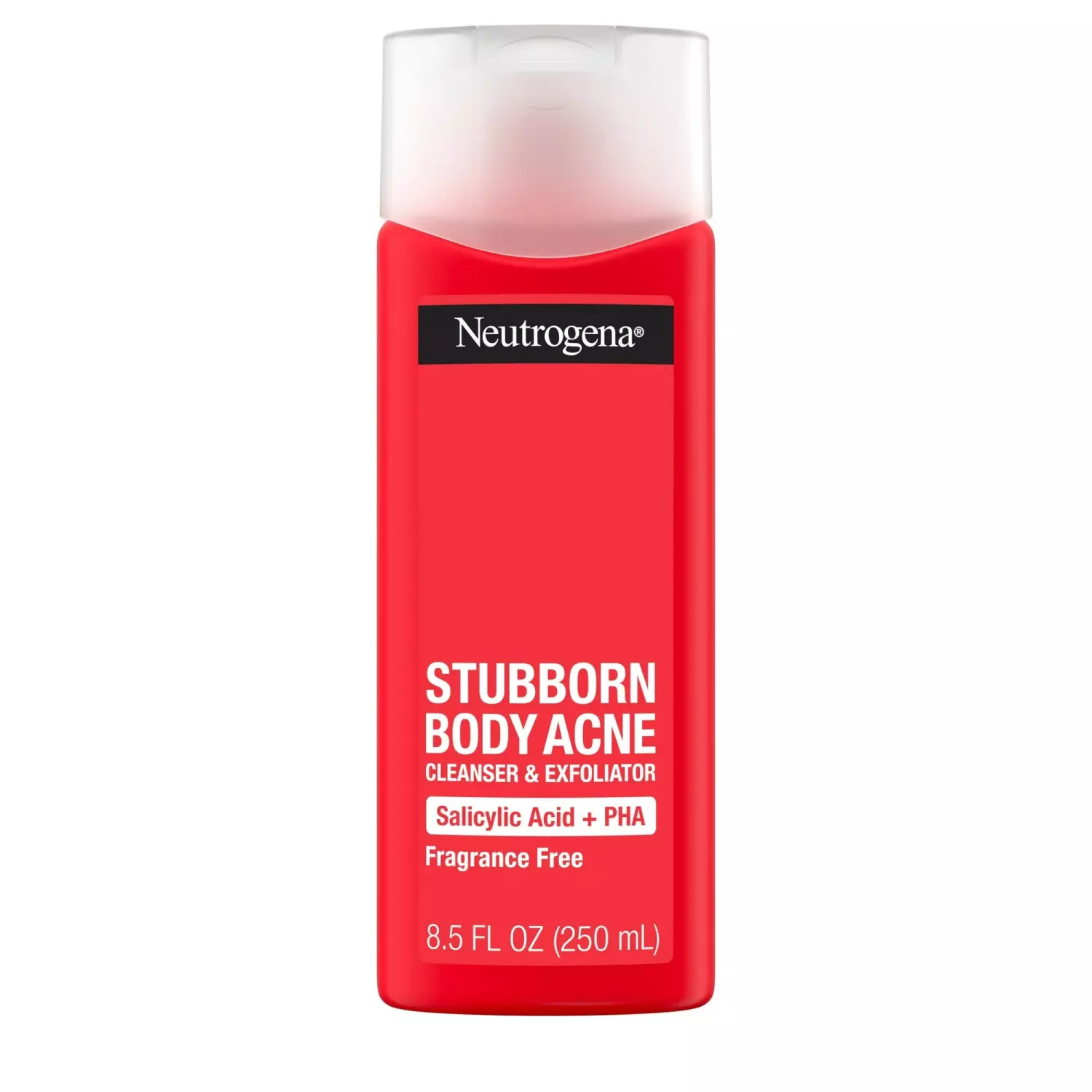 Neutrogena Stubborn Body Acne Cleanser & Exfoliat Salicylic Acid Acne Treatment (250ml)